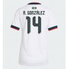 Mexico Armando Gonzalez #14 Bortedrakt Kvinner VM 2026 Kortermet